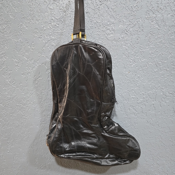 Vintage Exotic Alligator Brown Cowboy Western Boots Premium Leather-Larry Mahan - Picture 14 of 14